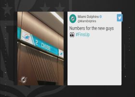 First look at Bradley Chubb's new locker with Dolphins