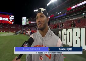 Tyler Boyd on playing with finger injury: I got nine other fingers that'll help me catch the ball