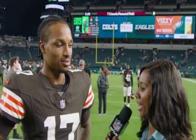 Thompson-Robinson reacts to his play against Eagles from preseason Week 2 game