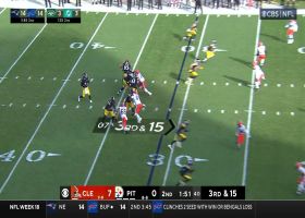 Pickett, Pickens expose Browns' coverage bust on 31-yard TD connection