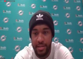 Tua Tagovailoa reacts to Dolphins' 34-3 loss to Titans in Week 17
