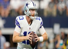 Cooper Rush highpoints wide-open Noah Brown on 9-yard TD