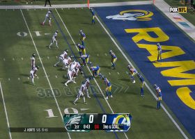 Hurts threads TD pass to Goedert to cap Eagles' 75-yard opening drive