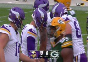 Greg Joseph connects on 25-yard FG to give Vikings 10-0 lead