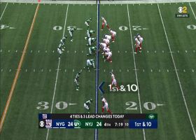 Can't-Miss Play: Travis Toivonen's hangtime is out of this world on 18-yard grab