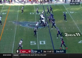 Malik Willis escapes pressure on 12-yard rush for first down