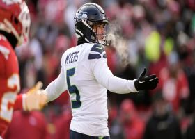 Jason Myers' 22-yard FG gets Seahawks on board on final play of first half
