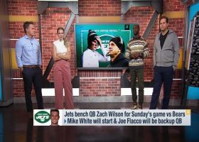 'GMFB' reacts to QB Zach Wilson being benched for QB Mike White