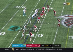 Ian Thomas breaks loose for 19-yard catch and run