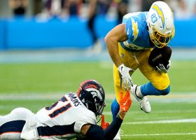 Bandy catches Herbert's tipped pass to convert on early fourth-down try