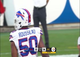 Greg Rousseau hunts down Trubisky on huge 15-yard sack