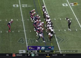 Mac Jones shows off wizardry with incredible backyard-style play on 4th down conversion