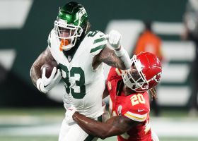 Zach Wilson has perfect placement on 25-yard back-shoulder dime to Conklin