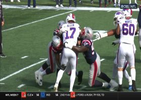 Christian Barmore leads trio of Patriots into sack of Josh Allen