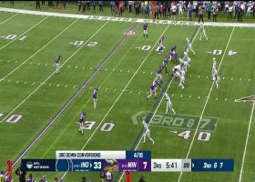 Camryn Bynum shows off closeout speed on third-down stop