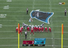Eddy Pineiro drills career-long 54-yard FG to end first half