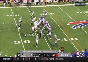 A.J. Epenesa channels Dikembe Mutombo on massive block of Garoppolo's pass