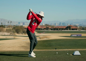 Jordan Poyer drills golf ball 320 yards to win longest drive