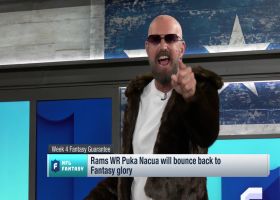 Adam Rank: 'I guarantee' Puka Nacua bounces back to Fantasy glory in Week 4 vs. Colts | 'NFL Fantasy Live'