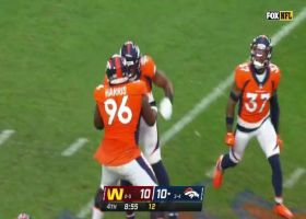 Broncos rookie Caden Sterns blocks Blewitt's go-ahead FG try