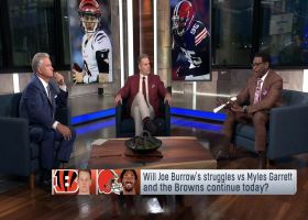 Will Joe Burrow's struggles vs. Myles Garrett and the Browns continue today? | ‘NFL GameDay Morning’