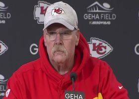 Andy Reid provides updates on Mahomes' ankle, Mecole Hardman's status for AFC Championship Game