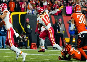 Isiah Pacheco breaks out dance moves after 8-yard TD gives Chiefs third-quarter lead