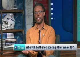 Predicting top-scoring RBs of Week 10 | 'NFL Fantasy Live'