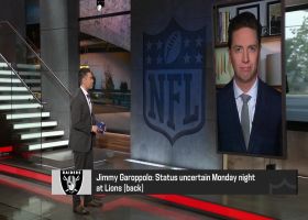 Pelissero: Garoppolo's status 'up in the air' for 'MNF' vs. Lions | 'NFL Total Access'