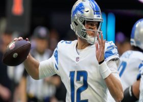 Tim Boyle locates a wide open St. Brown for 24-yard connection