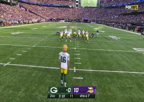 Jalen Reagor THROWS would-be tackler off of him on punt return