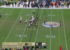 Alex Highsmith bursts through edge to shut down draw play