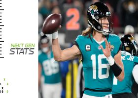 Next Gen Stats: Trevor Lawrence's 4 most improbable completions | Super Wild Card Weekend