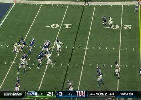 Myles Adams' first sack of '23 is the Seahawks ninth of Daniel Jones