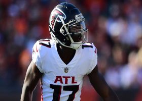 Zaccheaus won't be denied extra yards on slippery 28-yard gain