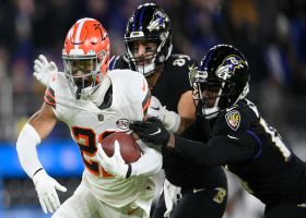 Grant Delpit reads Lamar Jackson's eyes jumping route for INT
