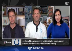 Pelissero: Anthony Richardson still not practicing, Gardener Minshew likely starting on Sunday