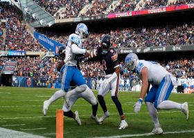 Julian Okwara hunts Fields down for his first sack of season