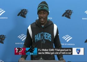 P.J. Walker: There's going to be 'a lot of guys hyped up' to avenge Week 8 loss to Falcons