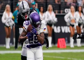 Kellen Mond throws quick slant pass to find Albert Wilson for 2-yard TD