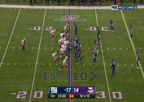Dalvin Tomlinson burns his former team with 3-yard TFL on first play of second half