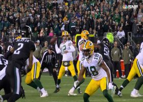 Rodgers' perfect 21-yard pass to Watson moves chains on fourth-and-5