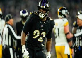 Justin Madubuike stuns the Steelers' offense on 8-yard sack