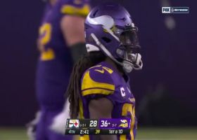 Third and Cook! RB's monster game continues with 17-yard catch to move chains