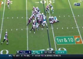 Adam Shaheen makes four Patriots miss on wild YAC escape