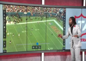 Film breakdown of Tagovailoa's 35-yard TD pass to Hill | 'NFL Total Access'