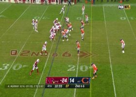 A.J. Green's first catch of day comes via 14-yard sideline laser from Murray