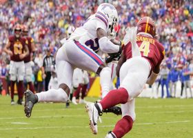 Can't-Miss Play: Tre'Davious White delivers Bills' THIRD pick of Sam Howell on the day