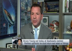 Rapoport: Bryce Young (ankle) out today at Seahawks