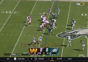 Terry McLaurin skies for back-shoulder grab